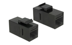 Delock, Keystone-Modul RJ-45 - RJ-45, Cat.6