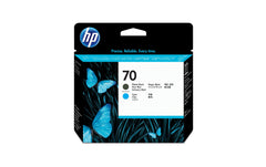 HP Inc. | HP Druckkopf Nr. 70 (C9404A) | Matte Black/Cyan