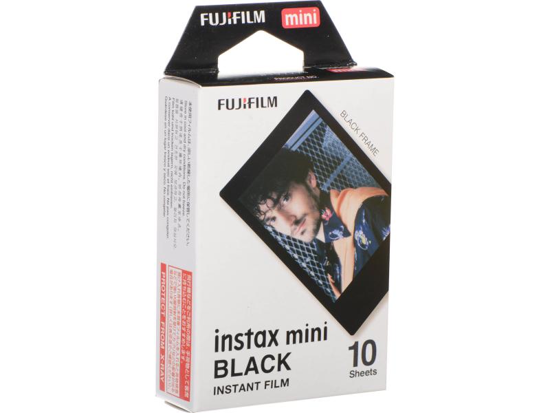 Fujifilm | Instax Mini 10 Blatt schwarz | zu Instax Mini 90 Neo classic / Mini 8