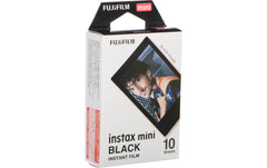Fujifilm | Instax Mini 10 Blatt schwarz | zu Instax Mini 90 Neo classic / Mini 8