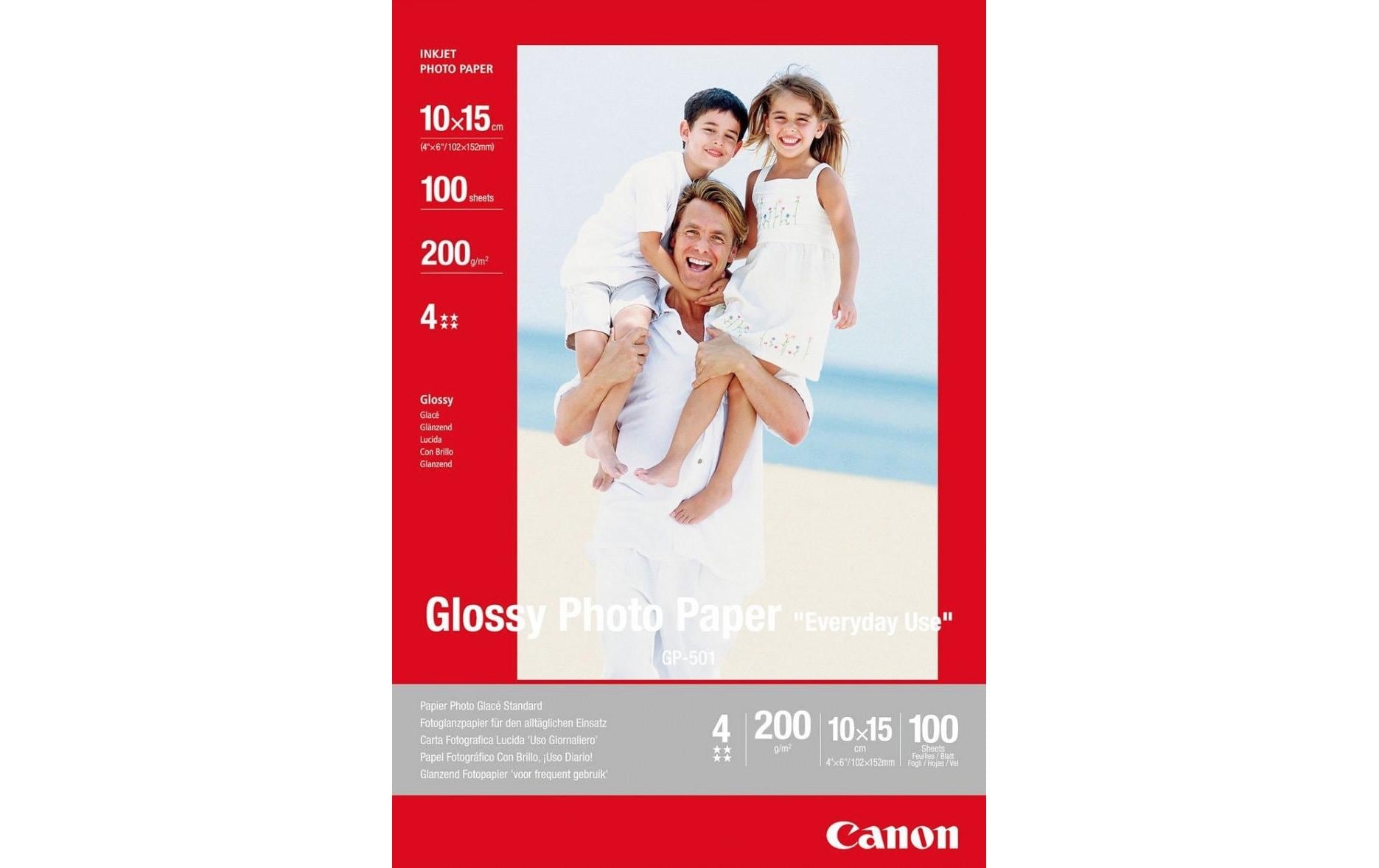 Canon Glossy Photo Paper 10x15cm