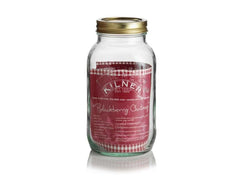 Kilner | Einmachglas 1 Liter | mit Deckelrahmen und Dichtungsdeckel