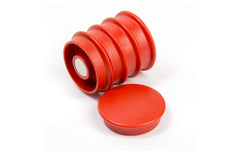Supermagnet Haftmagnet rund rot