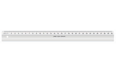Linex: Lineal 30cm, Tuschekante