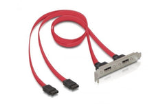 eSATA2 Bracket, 2x SATA2-2x eSATA2 Blende