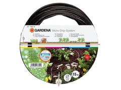 GARDENA | Tropfrohr, 15m, 4.6mm (3/16) | Ohne Armaturen