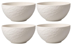 Villeroy & Boch | Snackschale Manufacture | Rock 14 cm, 4 Stück, Weiss