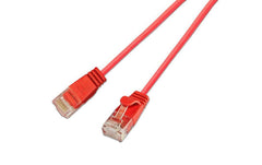 SLIM, Slimpatchkabel RJ-45 - RJ-45, Cat 6,