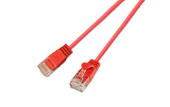 SLIM, Slimpatchkabel RJ-45 - RJ-45, Cat 6,