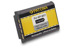 PATONA Akku NP-BX1, 1000 mAh / 3.6V