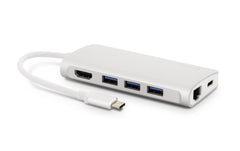 LMP, Dockingstation USB-C Mini Dock Silber