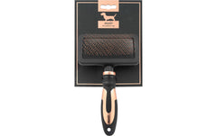 ebi Noir Soft Slicker Bürste L Inox