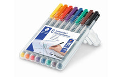 Staedtler | 315 Folienstift Lumocolor M 8St | nonpermanent,M-Spitze, ca. 1.0 mm