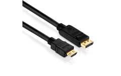 PureInstall, Adapterkabel DP/HDMI, 10.00m