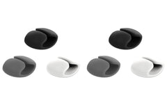 Delock Kabelhalter Clip Set, ABS