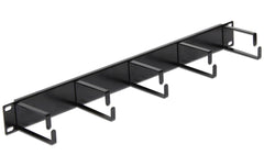 Delock, Kabelführungspanel 42496 , Schwarz