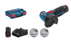 BOSCH Professional GWS 12V-76 V-EC Kit
