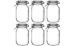 Bormioli Rocco, Einmachglas Fido 3000 ml, 6