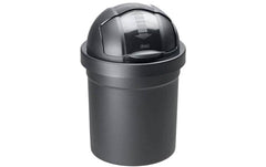 Rotho Abfalleimer Roll Bob 10 Liter schwarz