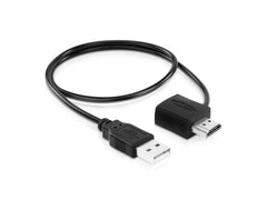 PureLink | PureInstall HDMI Power Adapter | HDMI Buchse auf Stecker mit 50cm USB Power