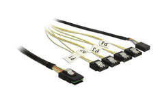 Reverse SAS Kabel: 4xSATA - SFF8087, 1m