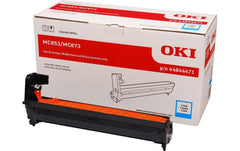 OKI, Trommel 44844471 Cyan
