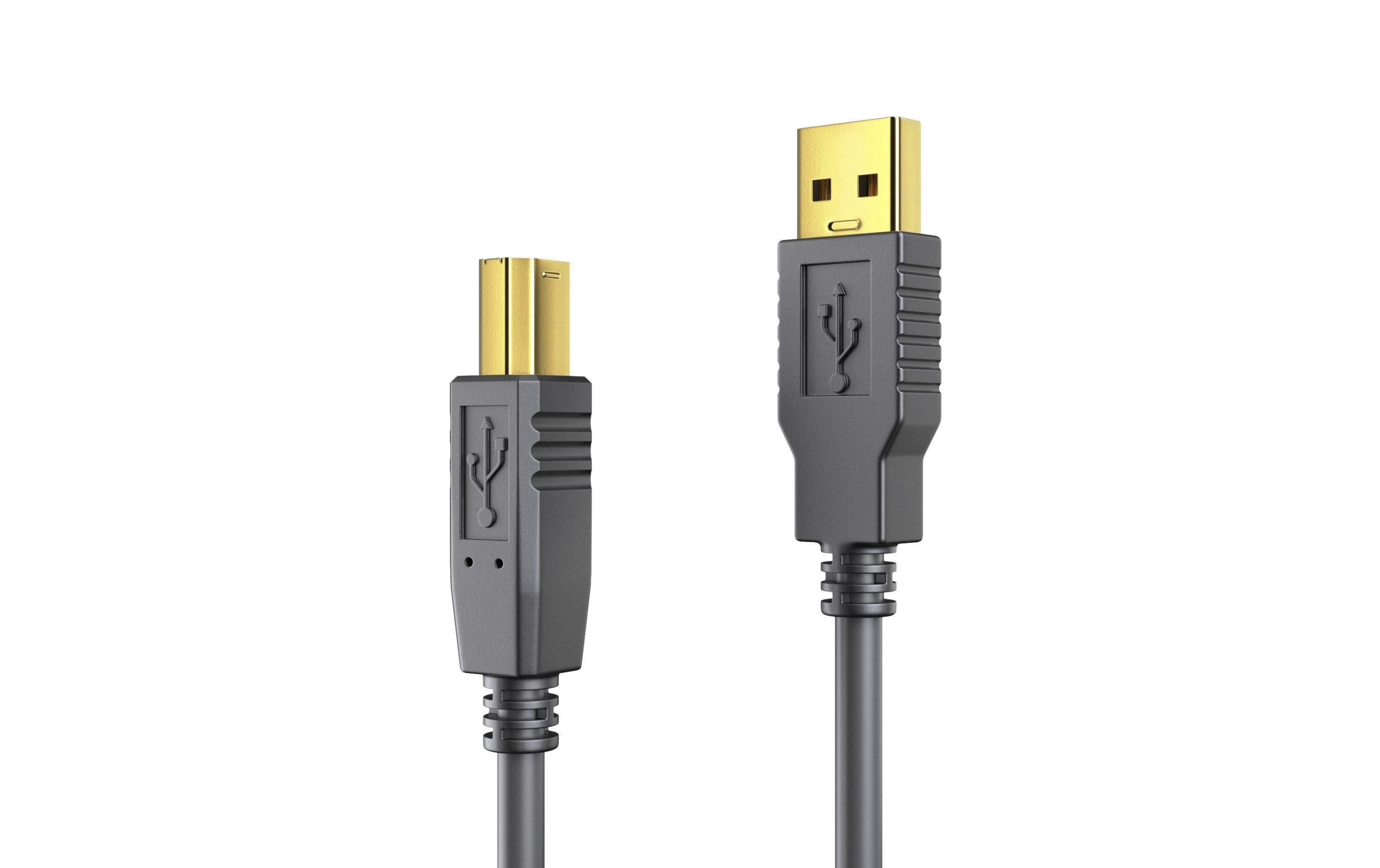 PureLink, USB 2.0-Kabel USB A - USB B 10 m