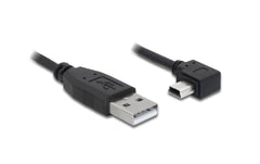 Delock USB2 Kabel A-MiniB gewinkelt, 5m