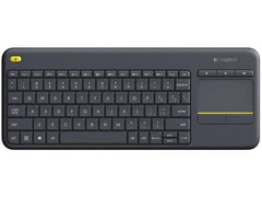 Logitech | Wireless Touch Keyboard K400 Plus | USB, dark grey- US-Layout