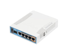 MikroTik | RB962UiGS-5HACT2HNT: hAP AC | 1300 & 450Mbps WLAN, USB Netzteil