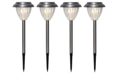 Star Trading Solar Poller-Leuchte 4 Pack