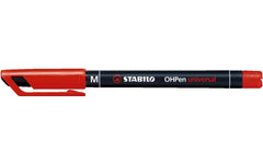 Stabilo OHPen universal Mittel rot