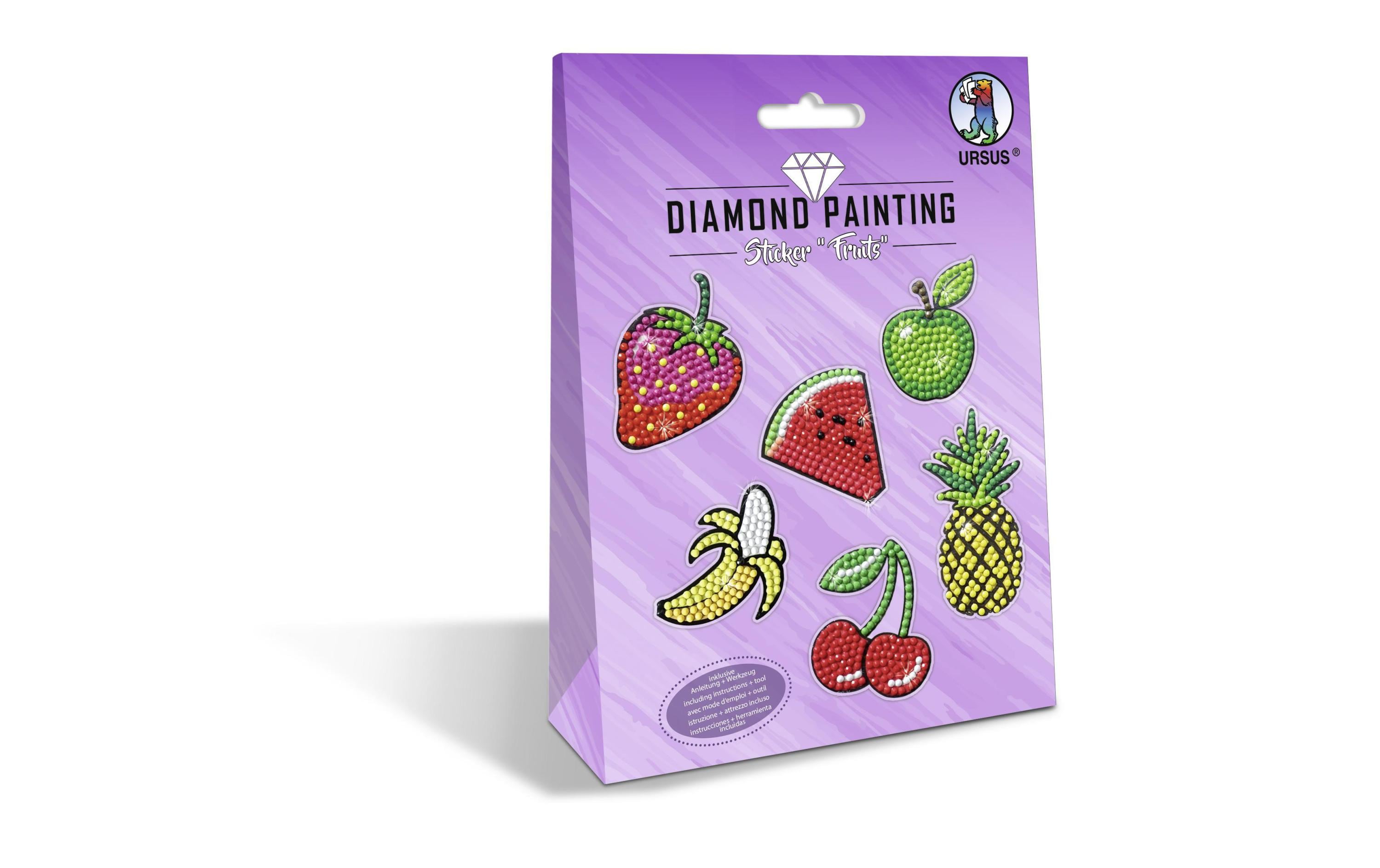 URSUS Diamond Painting Sticker Fruits