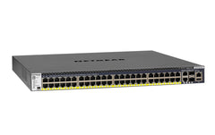 Netgear GSM4352PA: 48Port PoE+ Switch,4x10G
