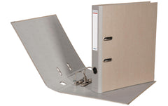 Biella, Bundesordner A4 4 cm, Beige/Grau