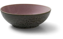 Bitz, Salatschüssel 30 cm, Grau/Hellpink