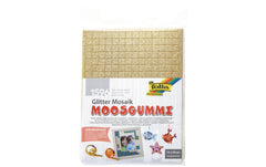 Folia Moosgummi Mosaik Glitter