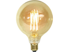 Star Trading | LED Filament Kugel G125 E27 3.8W (25W) | 240lm, dimmbar, 1800K, EEF: A+