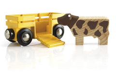 BRIO | Tierwagen mit Kuh | Alter: 3 Jahre, Teile: 2