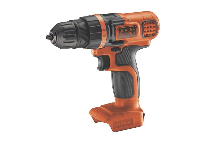 BLACK+DECKER | Bohrschrauber BDCDD18N-XJ, 18V | ohne Akku und Ladegerät