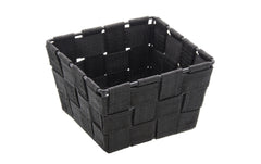 Wenko Korb Adria Mini Square schwarz