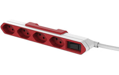 Allocacoc Steckdosenleiste PowerBar 4xT13