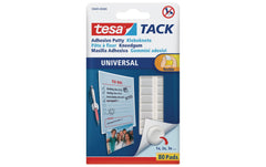 tesa | TACK Universal Klebeknete, 80 Pads