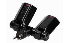 Abzweigstecker Clip-Clap 2xTyp13, schwarz