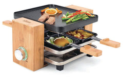 Koenig Raclette-Grill Bamboo 4er