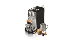 Sage | Nespressomaschine Creatista Plus black | Milchschaum, 1.5 L Wasserbehälter