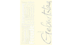 ABC Karte Giganto Geburtstag