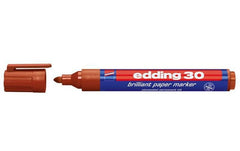 edding, Permanent-Marker 30 Braun