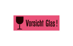 Herma Hinweisetiketten: Vorsicht Glas