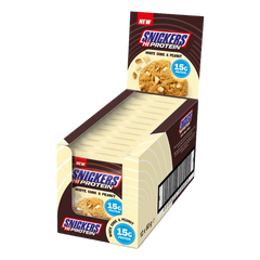 Snickers HiProtein Cookie (12x60G) White Choc & Peanut